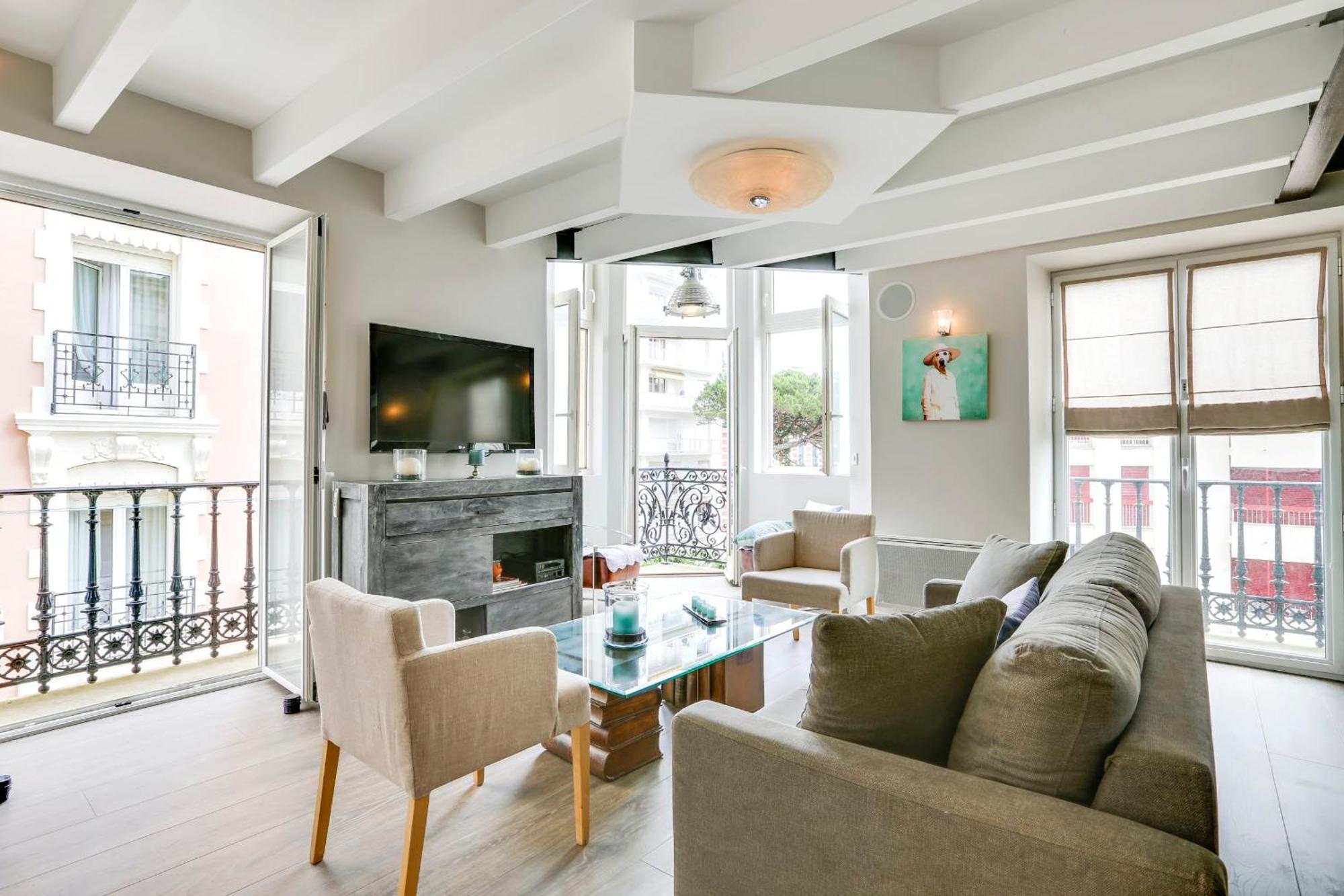Duplex Chroma - Welkeys Apartment Сен Жан дьо Луз Екстериор снимка